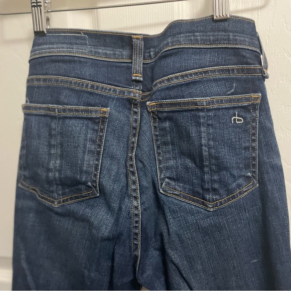 Gorgeous cropped-ankle rag & bone designer jeans, size 24 - Picture 9 of 13